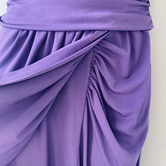 MAX & CLEO one-shoulder cocktail dress size 6 - Picture 10 of 12